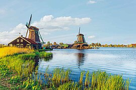 Windmühlen bei Zaanse-Schnse, Niederlande