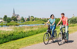 Rad-Etappe in den Niederlanden