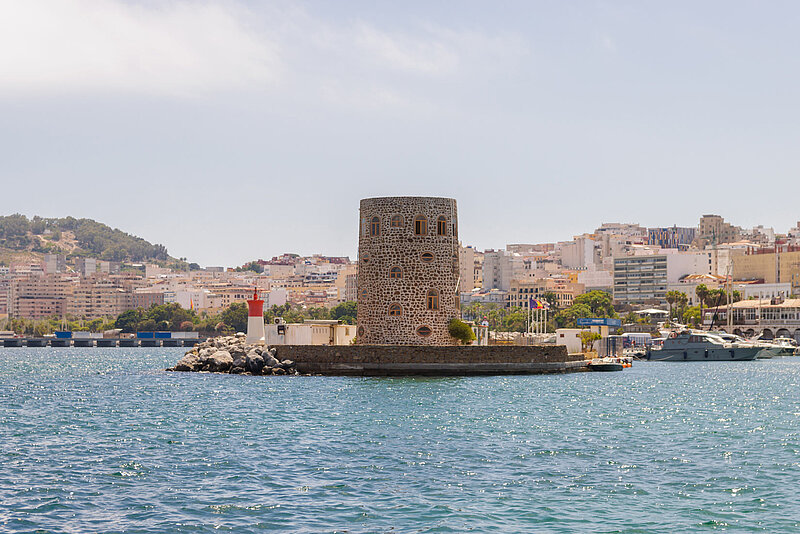 Seehafen, Ceuta, Spanien
