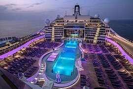 Plage-Pool, MSC World Europa