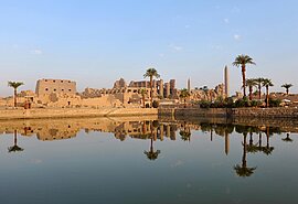 Karnaktempel, Luxor, Ägypten