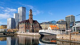 Stadtzentrum von Malmö, Schweden