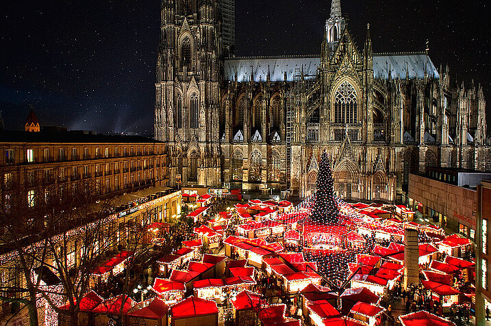 Weihnachtsmarkt Köln, Deutschland