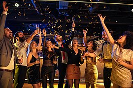 Silvester-Party an Bord, Minikreuzfahrt Helsinki