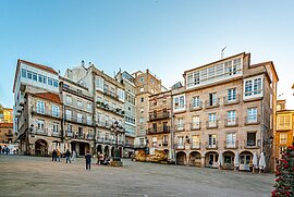 Altstadt, Vigo, Spanien