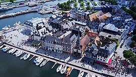 Deauville in der Normandie, Frankreich