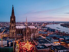 Weihnachtsmarkt Köln, Deutschland