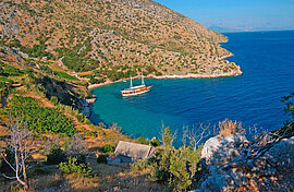Badebucht in Kroatien