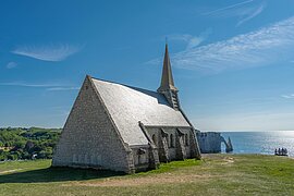 Fischerkapelle in Étretat, Frankreich