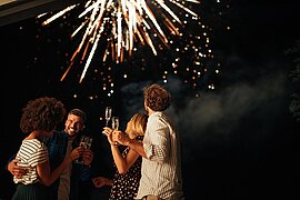 Silvester-Party an Bord, Minikreuzfahrt Helsinki