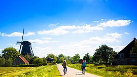 Radtour in den Niederlanden