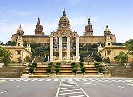 Palau Nacional Museum, Barcelona, Spanien