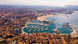 Gijon in Spanien