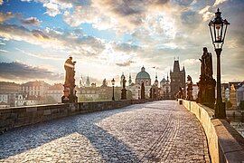 Karlsbrücke in Prag, Tschechien