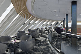 Observation-Lounge, Havila Postschiff