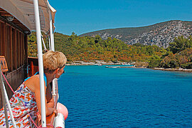 Unterwegs mit der Motoryacht