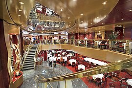 Restaurant Red Velvet, MSC Fantasia