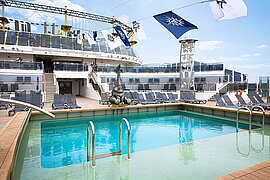 Außenpool, MSC Euribia