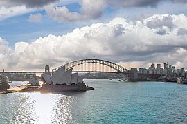 Harbour Bridge in Sydney, Australien