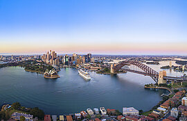 Harbour Bridge in Sydney, Australien