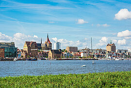 Warnemünde in Rostock, Deutschland