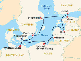 Ihre Reiseroute