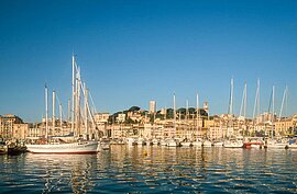Hafen von Cannes, Frankreich