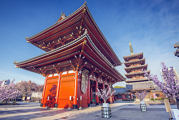 Senso Ji Tempel, Tokio, Japan