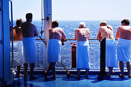 Sauna, Finnlines Fähre