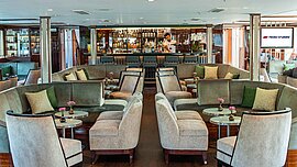 Panorama Salon mit Bar, Douro Queen