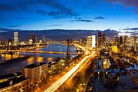 Skyline Rotterdam, Niederlande