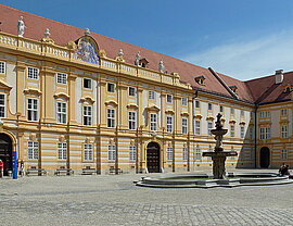 Kloster in Melk, Österreich