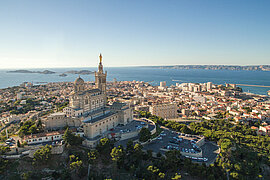 Notre Dame de la Garde in Marseille, Frankreich