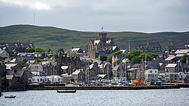 Lerwick auf den Shetlandinseln, Schottland