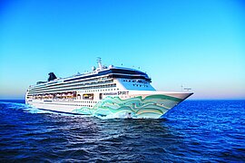 Außenansicht, Norwegian Spirit