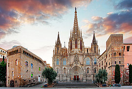 Kathedrale von Barcelona, Spanien
