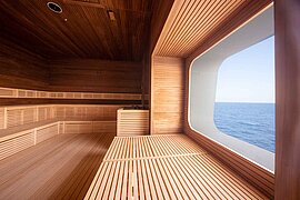 Sauna Aurea SPA, MSC World Europa