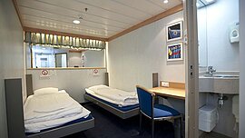 Innenkabine, Hansa Class von Finnlines