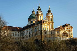 Benediktinerabtei in Melk, Österreich