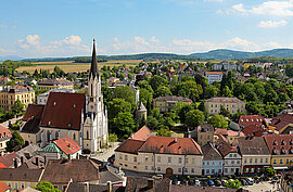 Altstadt von Melk, Österreich