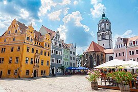 Altstadt von Wittenberg, Deutschland