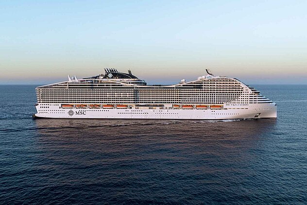 Außenansicht, MSC World Europa