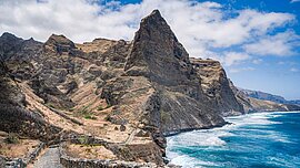 Küste von Santo Antão, Kapverde