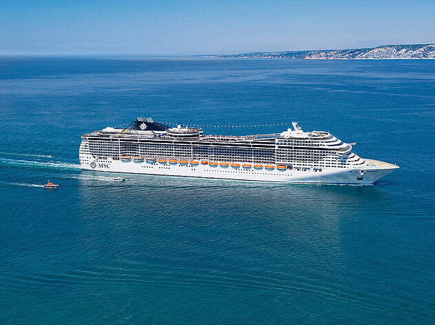 MSC Divina Aussenansicht MSC Divina - Aussenansicht