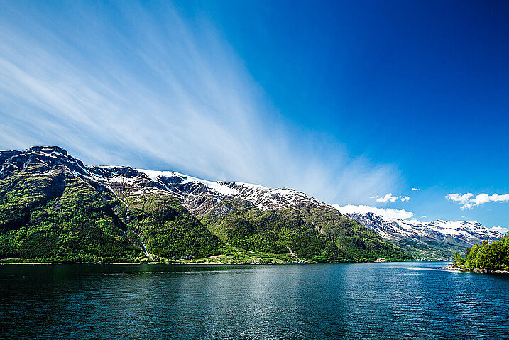 Fjord in Norwegen