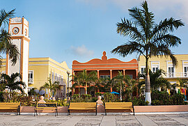 San Migeul Plaza, Cozumel, Mexiko