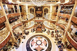 Atrium, Diamond Princess