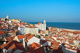 Alfama in Lissabon, Portugal