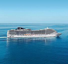 Premiumschiff MSC Splendida Aussenansicht - MSC Splendida