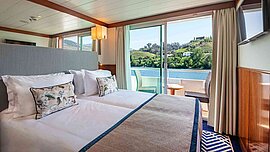 Oberdeck-Kabine, Douro Queen